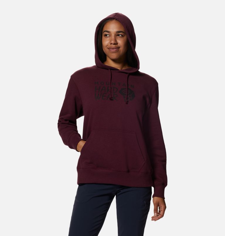 Thumbnail: MHW Logo Pullover Hoody | 604 | XS, Color: Cocoa Red, image 5