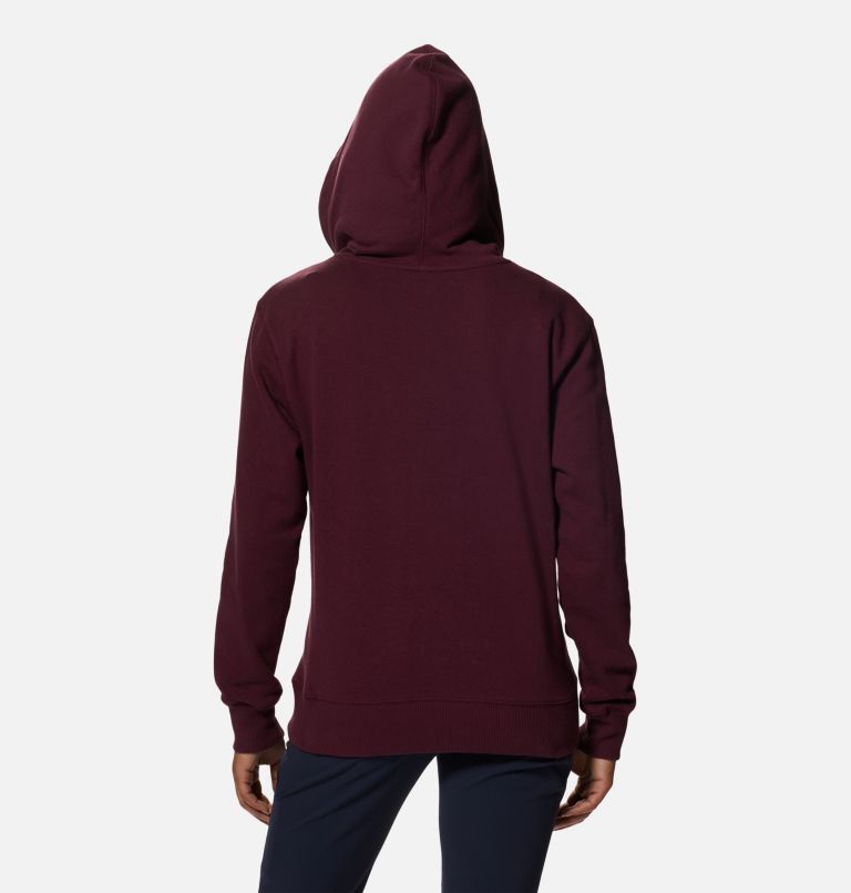 MHW Logo Pullover Hoody | 604 | M, Color: Cocoa Red, image 2