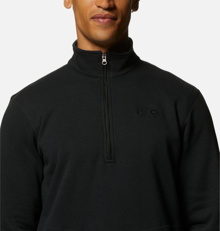 Men's MHW Logo 1/2 Zip, Color: Black, image 4