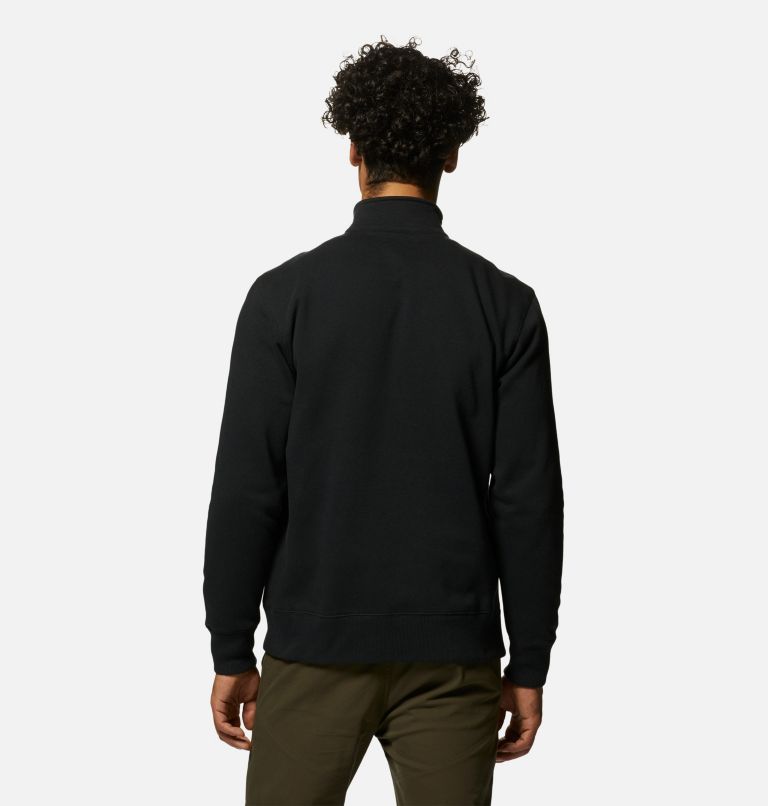 Men's MHW Logo 1/2 Zip, Color: Black, image 2