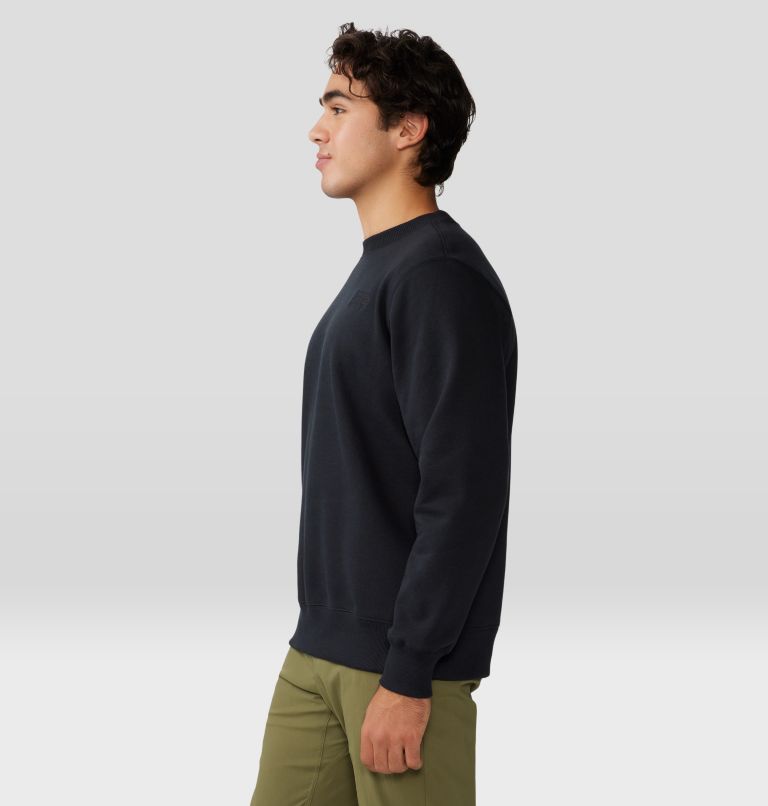 Chandail à col rond MHW Logo Homme, Color: Black, image 3