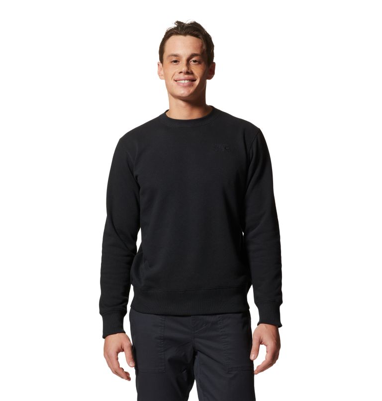 Thumbnail: MHW Logo Pullover Crew | 010 | S, Color: Black, image 1
