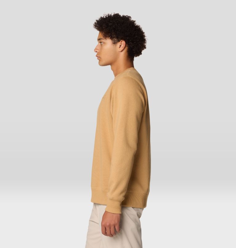 Men's MHW Logo Pullover Crew, Color: Buck, image 4