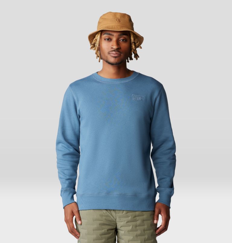 Chandail à col rond MHW Logo Homme, Color: 444, image 5