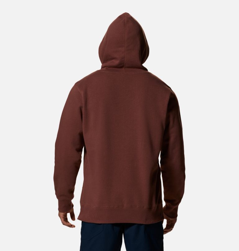 Thumbnail: Men's MHW Logo Pullover Hoody, Color: Clay Earth, image 2