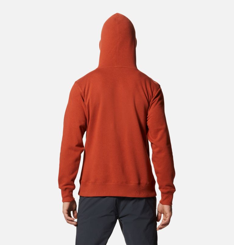 Men's MHW Logo Pullover Hoody, Color: Dark Copper, image 2