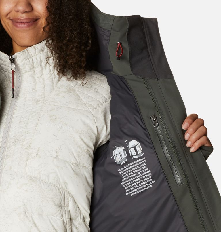 Thumbnail: Boba Fett Women’s Interchange Jacket | 339 | M, Color: Gravel, Raw Honey, image 8