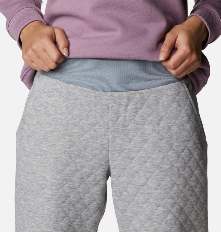 Columbia Lodge Quilted Jogger | 060 | M, Color: Light Grey Heather, image 4