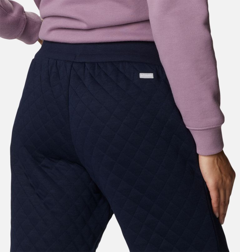 Women's Columbia Lodge Quilted Joggers, Color: Dark Nocturnal, image 5