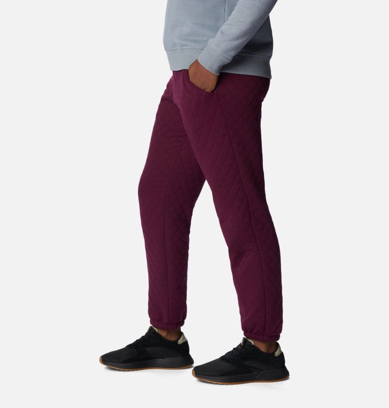 Women's Columbia Lodge Quilted Joggers, Color: Marionberry, image 3