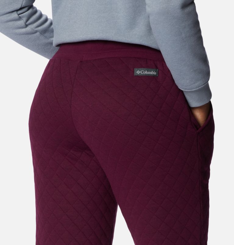 Women's Columbia Lodge Quilted Joggers, Color: Marionberry, image 5