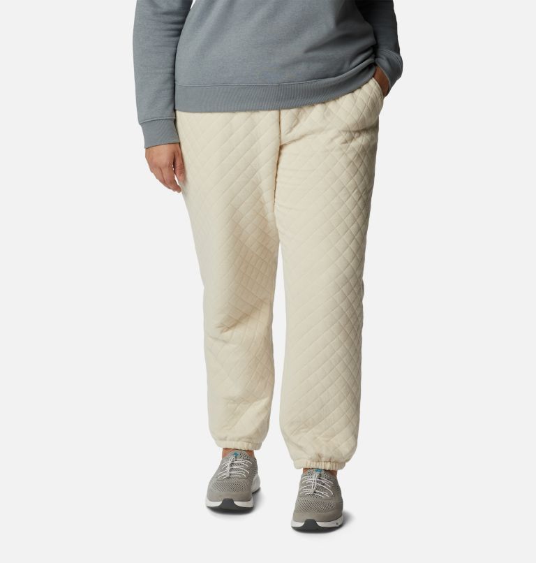 Quilted joggers hot sale