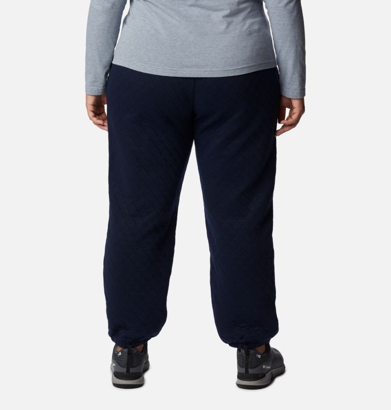 Thumbnail: Women's Columbia Lodge Quilted Joggers - Plus Size, Color: Dark Nocturnal, image 2