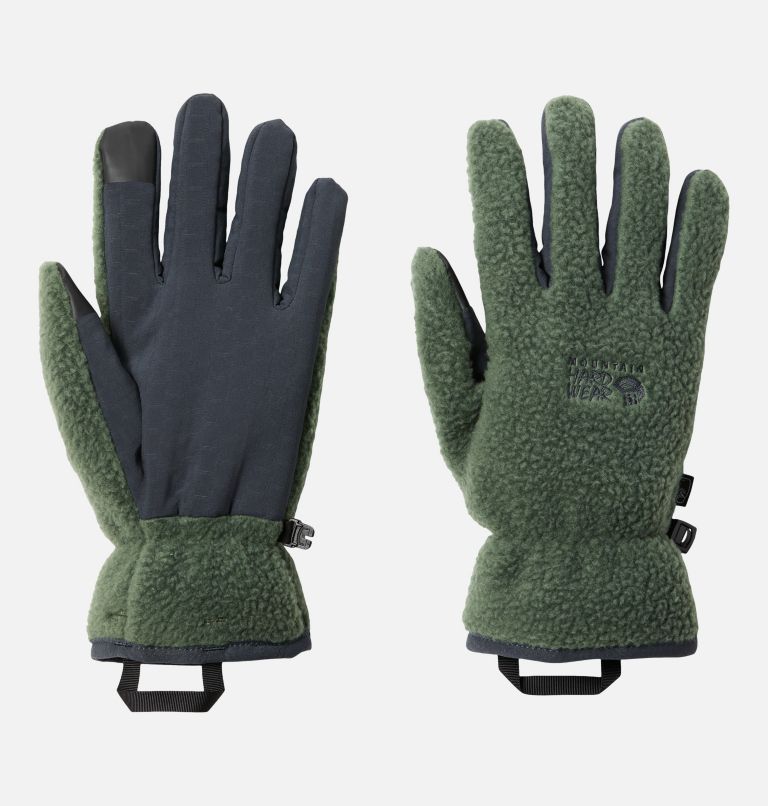 Unisex HiCamp Sherpa Glove, Color: Surplus Green, image 1
