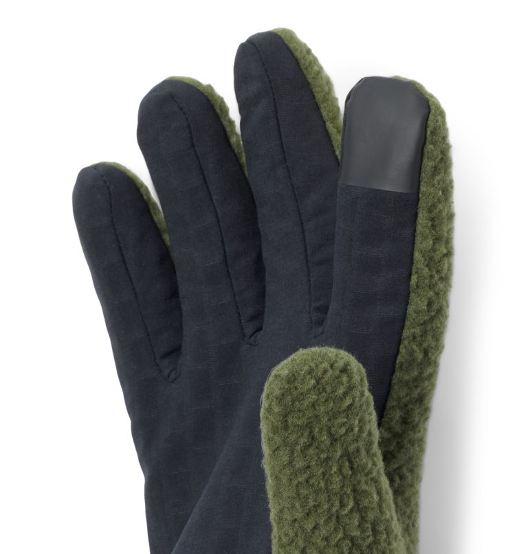 Thumbnail: HiCamp Fleece Glove, Color: Surplus Green, image 3