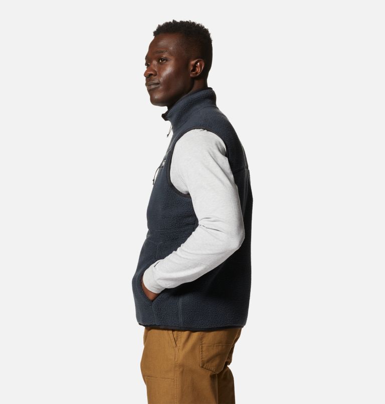 Thumbnail: Men's HiCamp Fleece Vest, Color: Dark Storm, image 3