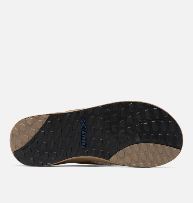 Men's PFG Fish Flip II Sandal, Color: Dark Truffle, Carbon