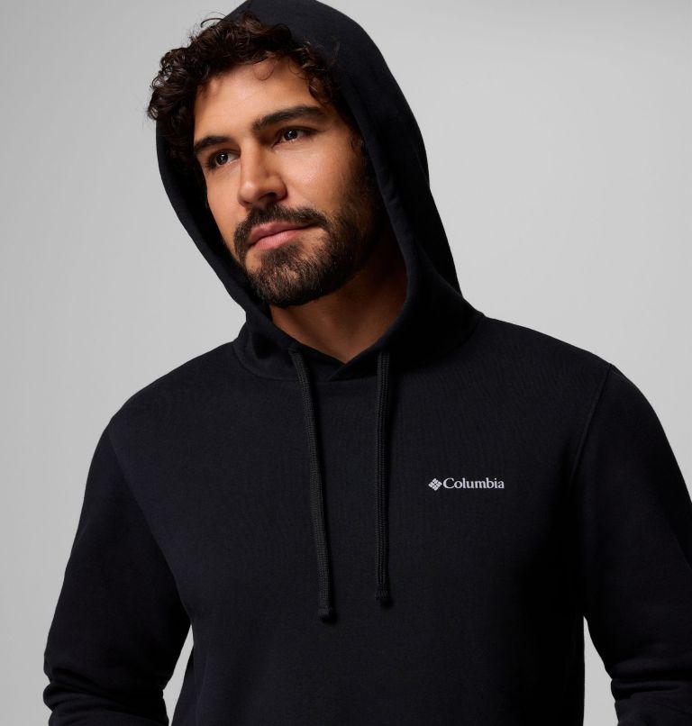 Men's Columbia Trek Graphic Hoodie, Color: Black, Meadowland, image 5