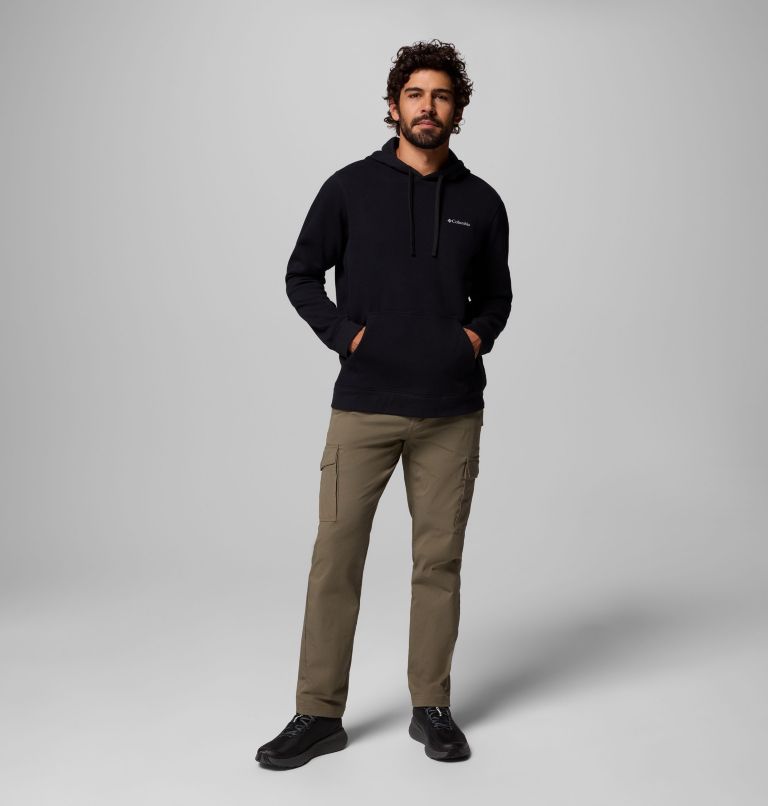 Men's Columbia Trek Graphic Hoodie, Color: Black, Meadowland, image 2