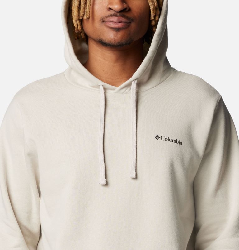 Men's Columbia Trek Graphic Hoodie, Color: Dark Stone, Button Badge, image 4