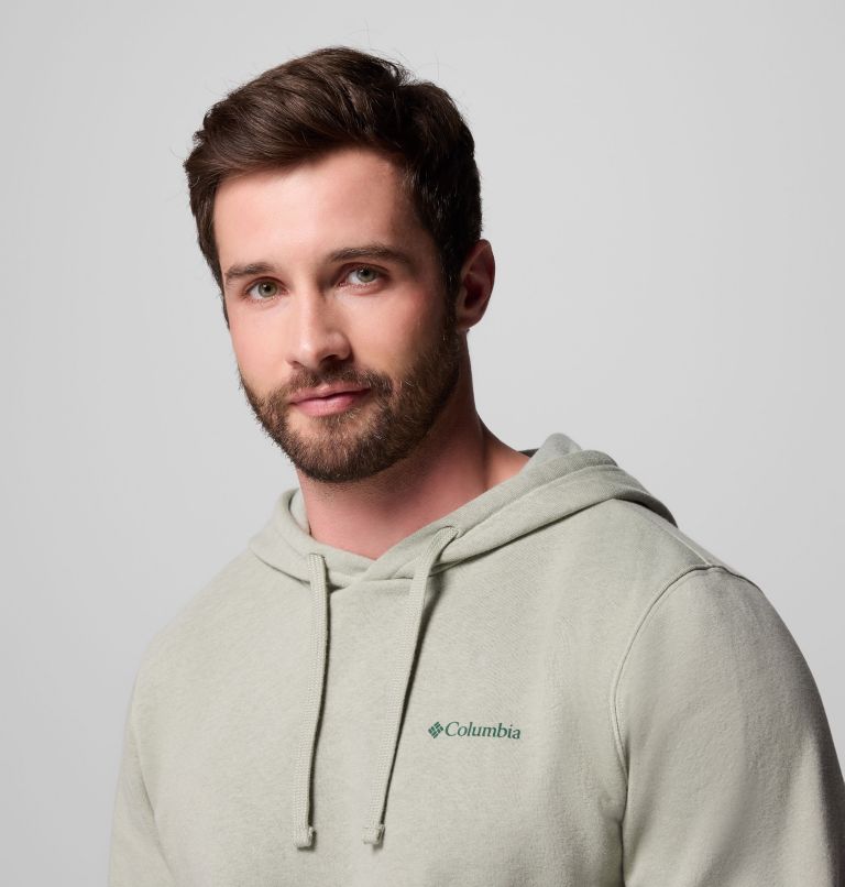 Men's Columbia Trek Graphic Hoodie, Color: Safari, Meadowland, image 6