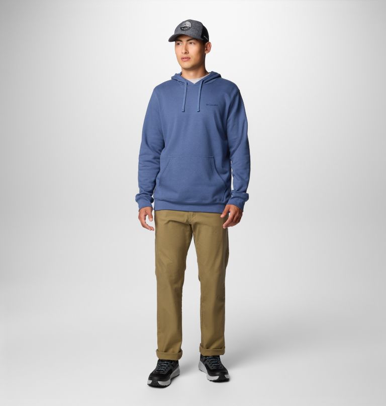 Men's Columbia Trek Graphic Hoodie, Color: Dark Mtn Button Badge, image 3