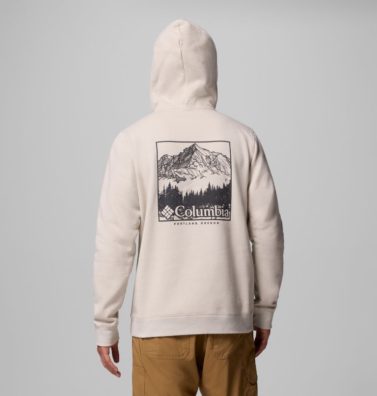 Columbia Trek Graphic Hoodie für Männer, Color: Dark Stone, Meadowland, image 1