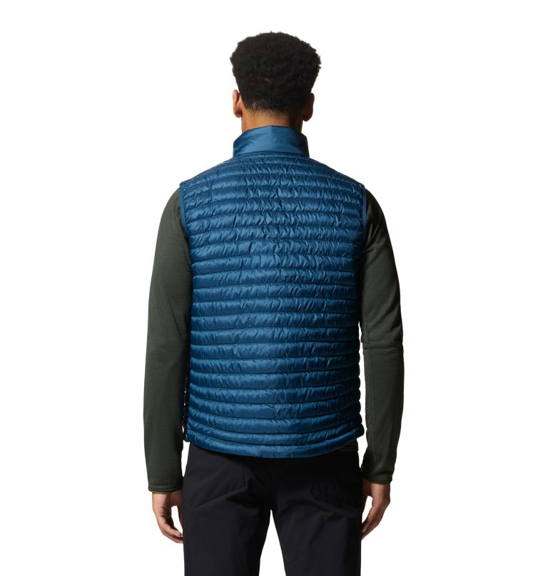 Men's Alpintur Vest, Color: Dark Caspian, image 2