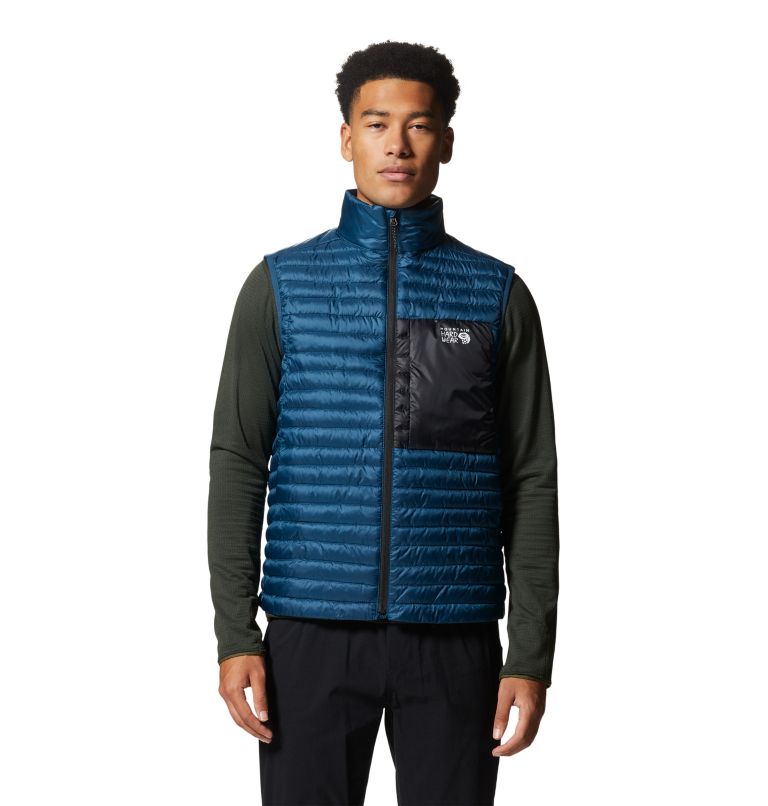 Men's Alpintur Vest, Color: Dark Caspian, image 1