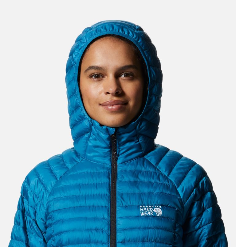 Thumbnail: Women's Alpintur Hoody, Color: Vinson Blue, image 4