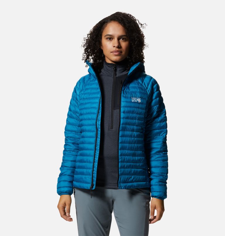 Thumbnail: Women's Alpintur Hoody, Color: Vinson Blue, image 10