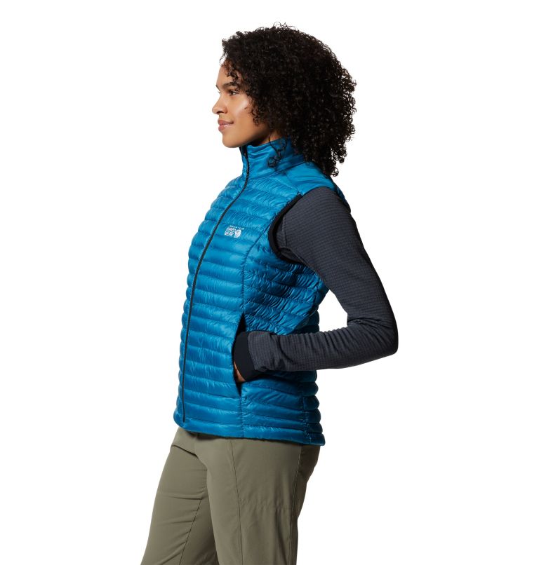 Women's Alpintur Vest, Color: Vinson Blue, image 3