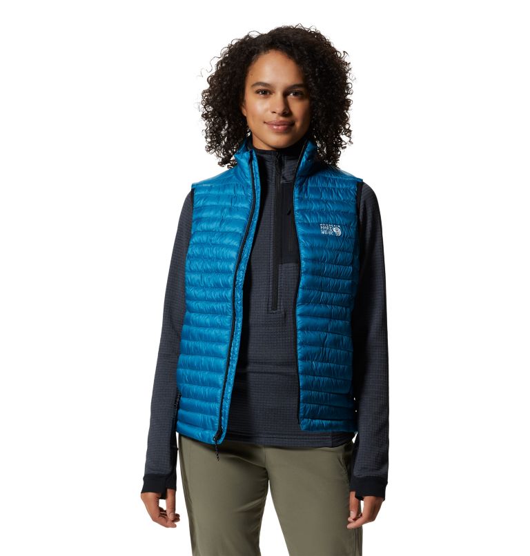 Women's Alpintur Vest, Color: Vinson Blue, image 8