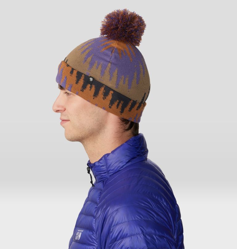 Thumbnail: Gas Station Beanie, Color: Trail Dust Zig Zag, image 4