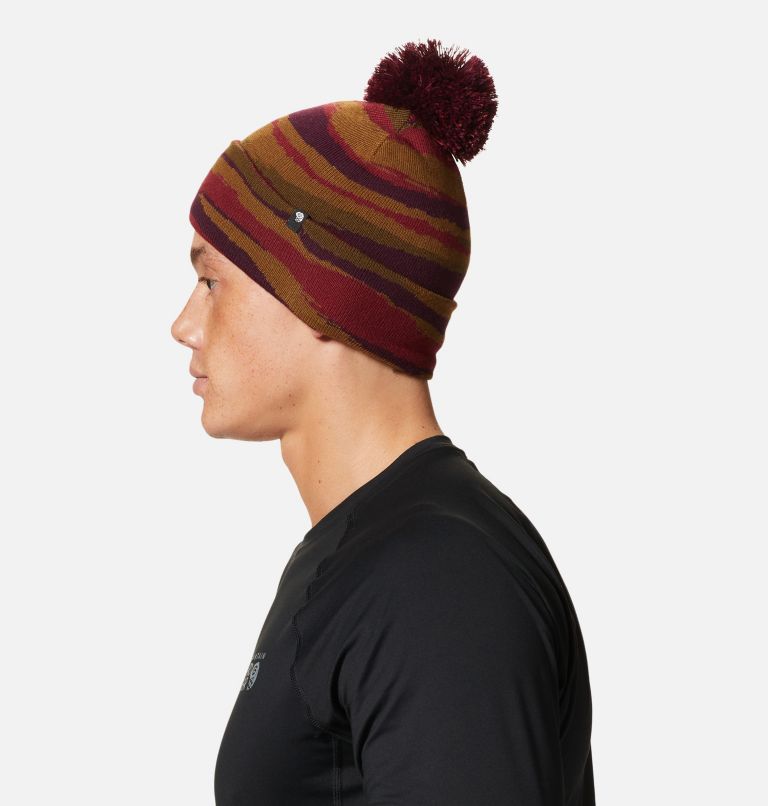 Thumbnail: Gas Station Beanie, Color: Cocoa Red, image 4