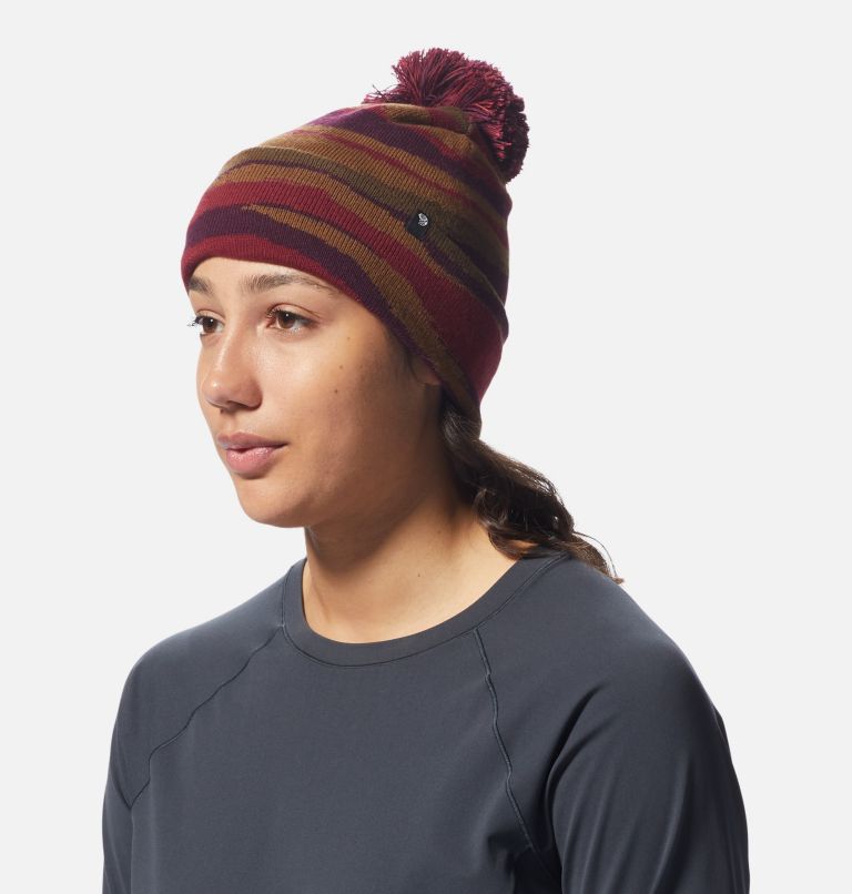 Thumbnail: Gas Station Beanie, Color: Cocoa Red, image 8