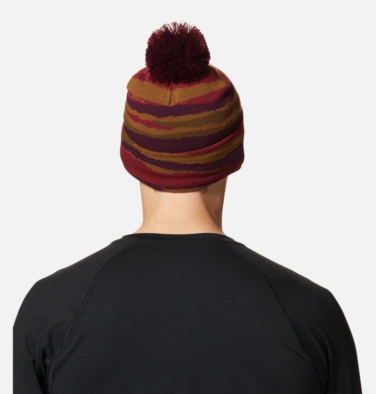 Thumbnail: Gas Station Beanie, Color: Cocoa Red, image 2