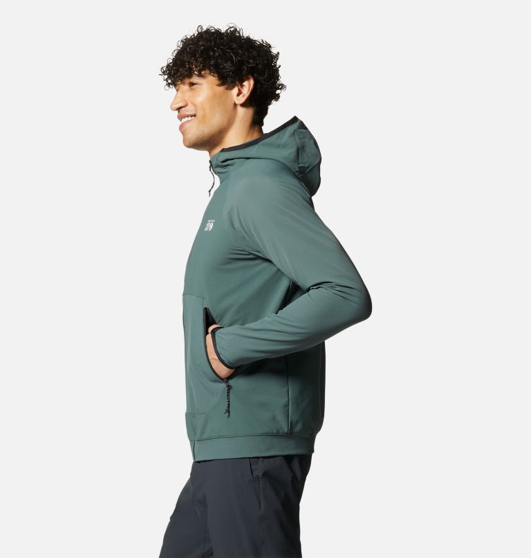 Men's Winter Journey Full Zip Hoody, Color: Black Spruce, image 3