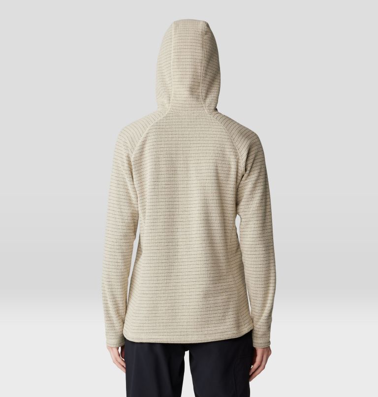Women's Summit Grid Tunic Hoody, Color: Wild Oyster, image 2