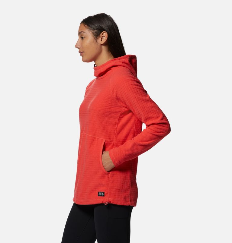 Thumbnail: Summit Grid Tunic Hoody | 650 | S, Color: Solar Pink, image 3
