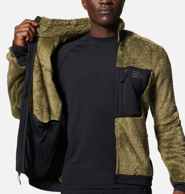 Men's Polartec® High Loft® Jacket, Color: Combat Green, image 5