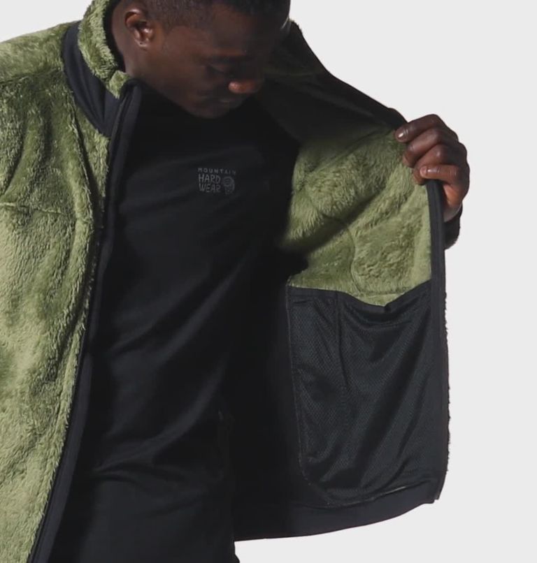 Men's Polartec® High Loft® Jacket, Color: Combat Green