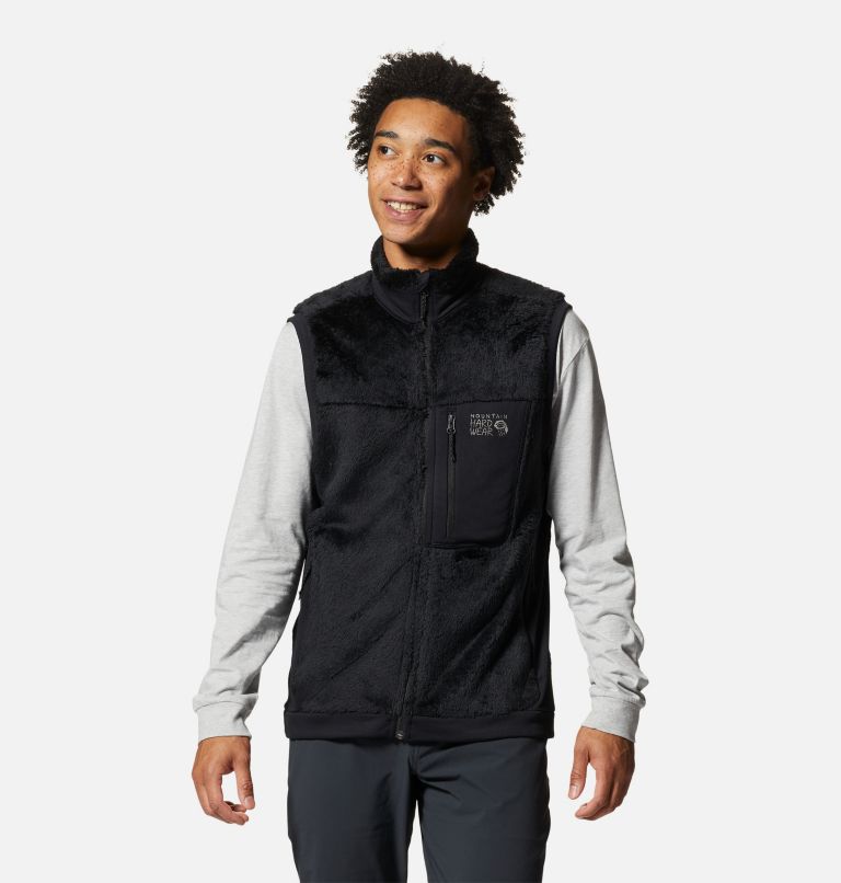 Men's Polartec® High Loft® Vest, Color: Black, image 1