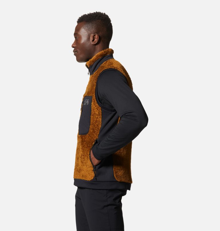 Thumbnail: Men's Polartec® High Loft® Vest, Color: Golden Brown, image 3