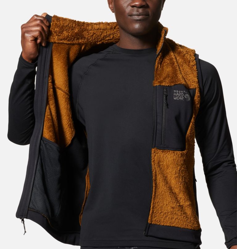 Men's Polartec® High Loft® Vest, Color: Golden Brown, image 5