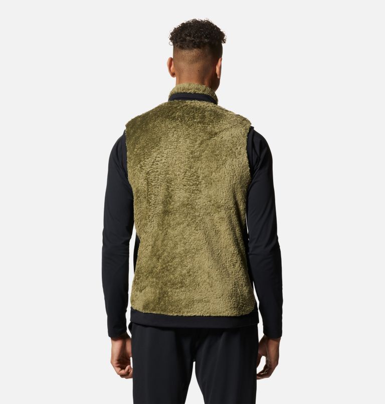 Thumbnail: Men's Polartec® High Loft® Vest, Color: Combat Green, image 2
