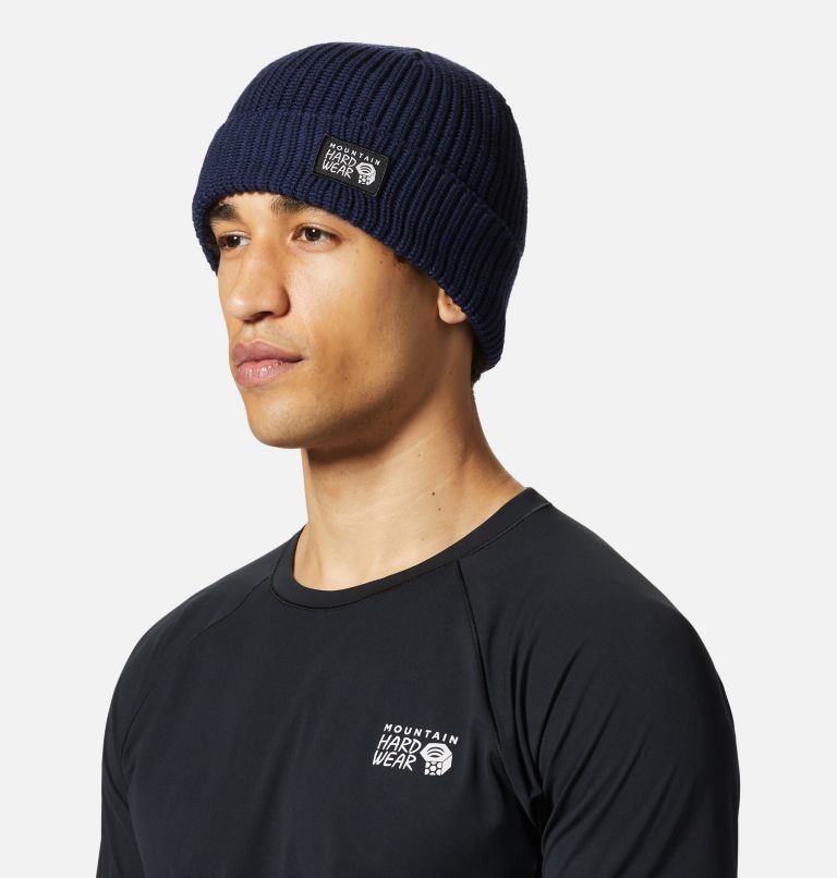 Thumbnail: Cabin to Curb Beanie - Unlined | 425 | O/S, Color: Hardwear Navy, image 3