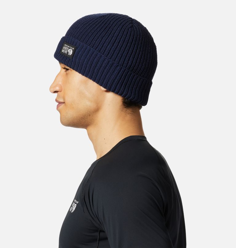Thumbnail: Cabin to Curb Beanie - Unlined | 425 | O/S, Color: Hardwear Navy, image 4