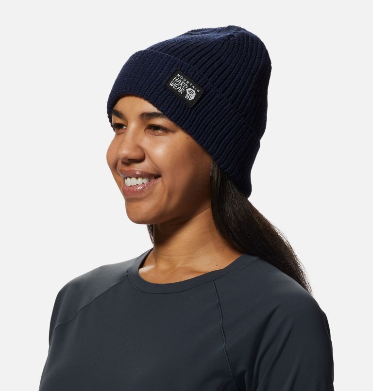 Thumbnail: Cabin to Curb Beanie - Unlined | 425 | O/S, Color: Hardwear Navy, image 8