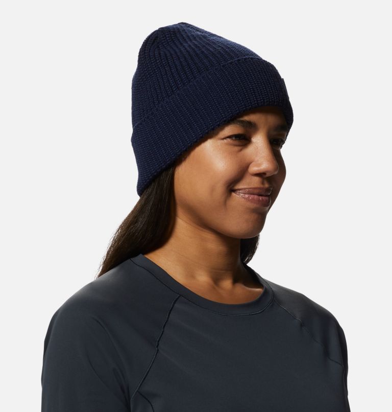 Thumbnail: Cabin to Curb Beanie - Unlined | 425 | O/S, Color: Hardwear Navy, image 10